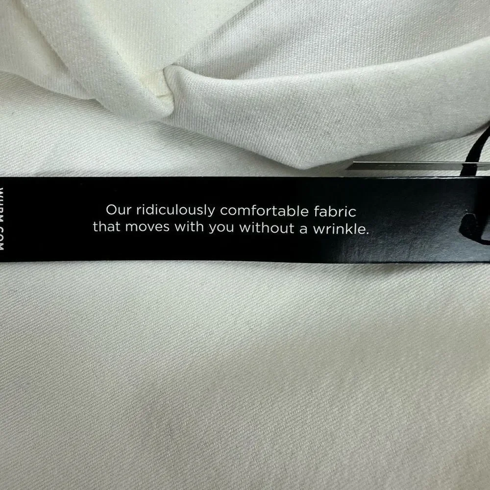 White House Black Market Women's Size 8‎ Dressy Bermuda Shorts Classic White New